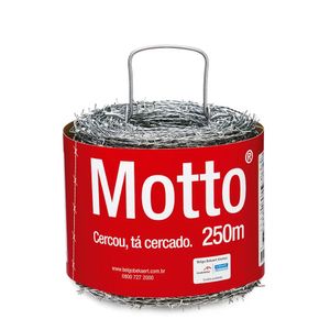 Arame Farpado Belgo Motto 250m