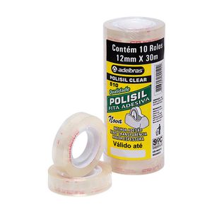 Fita Transparente 510 12mmx30m 10X1