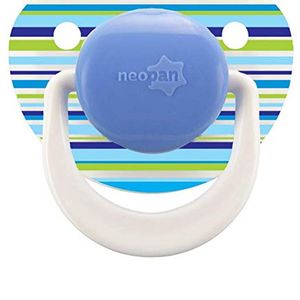 Chupeta Neopan Decor Silic Ortod 1 Azul