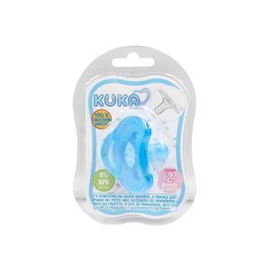 Chupeta Kuka Silicone Soft Comfort B T2 Azul