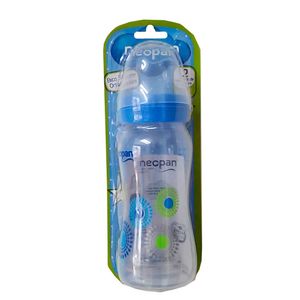 Mamadeira Ortodôntica Criativa Azul Neopan T2 300ml