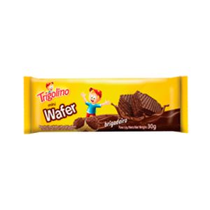 Biscoito Mini Wafer Brigadeiro Trigolino 30g
