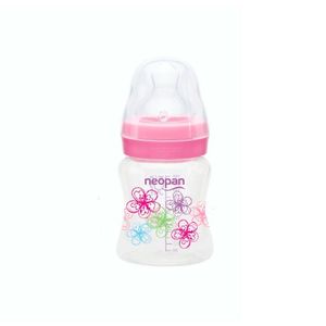 Mamadeira Ortodôntica Criativa Rosa Neopan T2 130ml