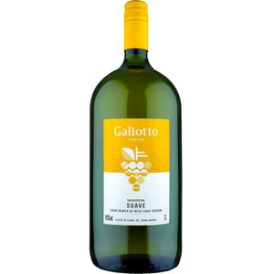 Vinho Branco Nacional Suave Teor Alcoólico: 10,5%