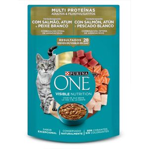 Ração Purina One Gato Multi Proteínas 85g