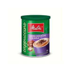 Cappuccino Solúvel Melitta Chocolate Com Avelã Lata 200g