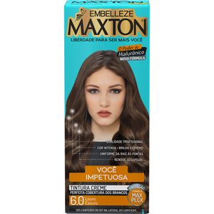 Tinta para Cabelo Maxton 6.0 Louro Escuro