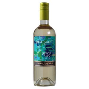 Vinho Branco Chileno Suave Santa Carolina 750Ml