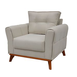 Poltrona Pérola 0,75cm Marfim Artflex