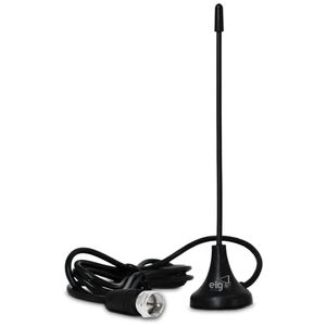 Antena Interna Smart View Compatível com Sinal Analógico e Digital 4K HDR Preto - Elg
