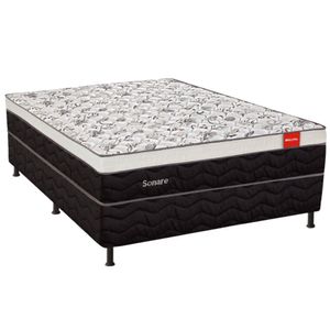 Cama Conjunto Reconflex Sonare 88x188cm Grafite