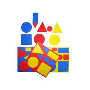 Kit Blocos Lógicos - E.V.A - 48 peças - 336 - Carlu
