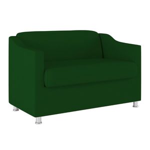 Sofá Namoradeira Sala de Espera Elegante Suede – Balaqui