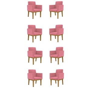 Kit 08 Poltronas Decorativa Reforçada Oferta - Balaqui Decor