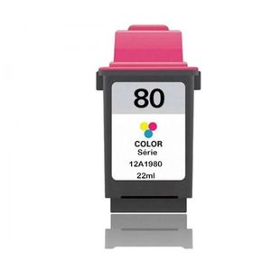 Cartucho Colorido Jato De Tinta Compatível 80 12a 1980