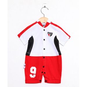 Macacão Bebê São Paulo Curto Artilheiro Oficial