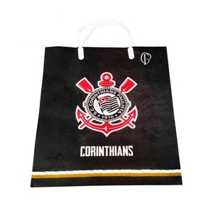 Sacola Para Presentes Corinthians 33x27cm Oficial