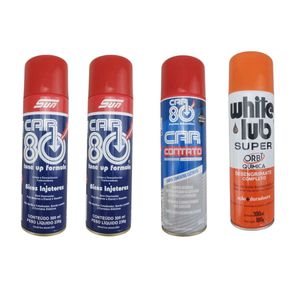 Descarbonizante TBI Limpa Contato Desengripante Car 80