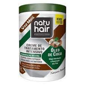 Creme de Tratamento Óleo de Coco Natu Hair