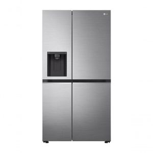 Geladeira Smart LG Side by Side UVnano 611L Motor Inverter GC-L257SLP1 220V