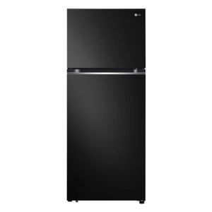 Geladeira LG Frost Free Inverter 395L Duplex Black Inox GN-B392PXG 220V