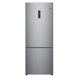 Geladeira LG Inverter Bottom Freezer 451L Platinum GC-B569NLL2 220V