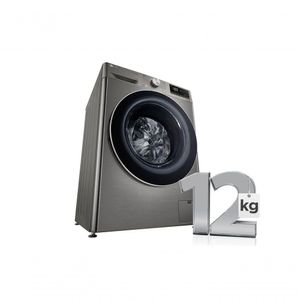 Lava e Seca Smart LG VC4 12kg Inox Look com Inteligência Artificial AIDD CV5012PC4 110V