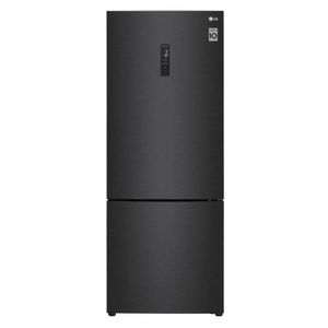 Geladeira LG Inverter Bottom Freezer 451L Black GC-B569NQL2 220V