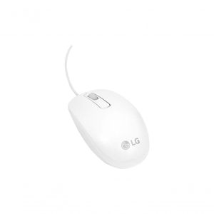 Mouse LG USB Branco Com Fio