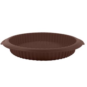 Forma Rasa em Silicone Glacê Brinox Chocolate