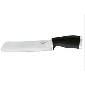 Faca Aço Ino 20cm Serra Pão Torta Bolo