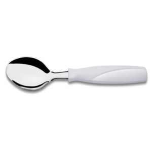 Colher de Mesa Aço Inox Cabo Branco Brinox