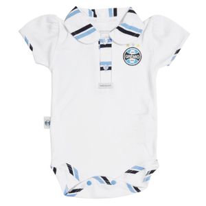 Body Grêmio Manga Pólo Feminino Oficial