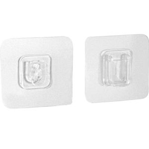 Gancho Plástico Dupla Face 60X60mm Vonder