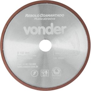 Rebolo Diamantado Para Af.Serras 150mm Vonder