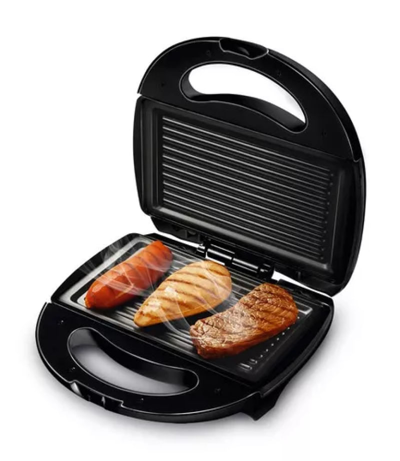Sanduicheira Fast Grill E Sandwich 750w S-12 Mondial Cor:Preto