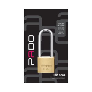 Cadeado Haste Longa Pado 35/50mm Blister