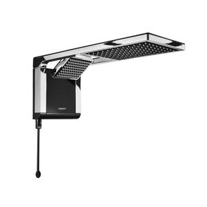 Ducha LeC Acqua Duo Black/Crom Eletronica 7800W 220V