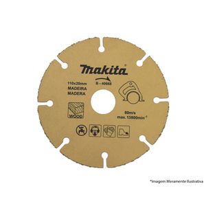 Disco Serra Mad Makita 110Mmx20Mm B-40668 Blister