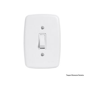 Interruptor Ideale Br 1 Simples C/Pl 3200 c/12pcs
