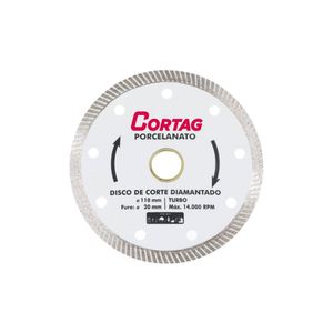Disco Diam Cortag Porcelanato Blister