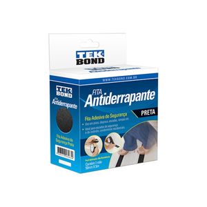 Fita Antiderrapante Tekbond Preta 50Mmx5M Blister