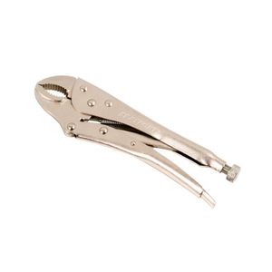 Alicate Pressao Brasfort Curvo Cromado 10 Blister 8269