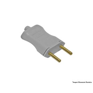 Plug Macho Pluzie 2 Pinos Cz 10A 9207 c/12pcs