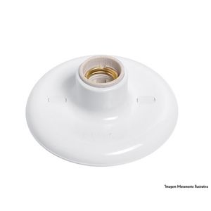 Plafon Pluzie Br Soq Porc 100W 8508 c/10pcs