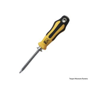 Chave Fenda/Philips Reversivel Blister 9Ve