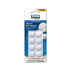 Batente Protetor Tekbond Redondo B M 19,1Mm 08Pcs Blister