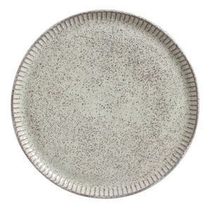 Conjunto com 6 Pratos Raso Linhas Pistache Ø27,5cm