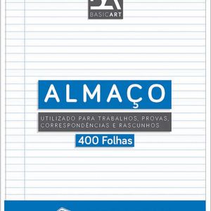 Papel Almaço com Pauta 400 Folhas Jandaia