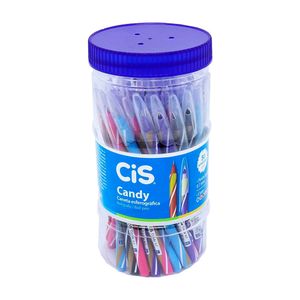 Caneta CIS Candy 0.7 Sortido 50X1